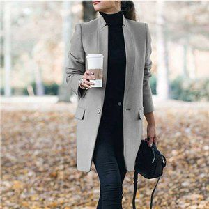 Wool Blend Coat
